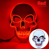 GlowSkull™ - LED-Totenkopfmaske mit Leuchteffekten für ein gruseliges Erlebnis.