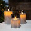 SereniGlow™   Realistisches flammenloses Kerzenset
