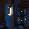 CoolGlow™ – Der innovative Ventilator mit Bluetooth-Lautsprecher und LED-Nachtlicht.