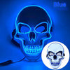 GlowSkull™ - LED-Totenkopfmaske mit Leuchteffekten für ein gruseliges Erlebnis.