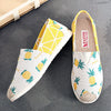 Loïs | Flache Espadrilles aus Canvas mit Bohème-Print