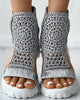 ComfyKnit™ - Stylische gestrickte Sandalen für den ultimativen Sommerkomfort.