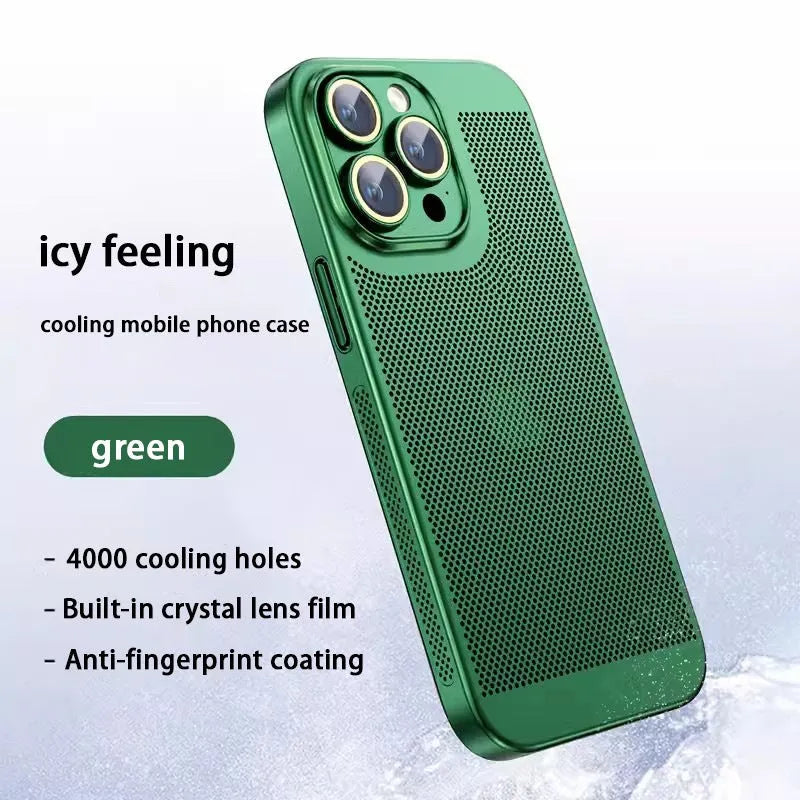 CoolTech™ - Ultraleichte hitzebeständige iPhone-Hülle mit innovativer Kühltechnologie.