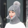 Nina | Warme & Vielseitige Gestrickte Sturmhaube