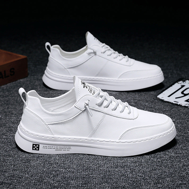 Luuk | Atmungsaktive Weiße Herren-Sneaker