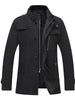 Jan | Herrenjacke aus Wollmischung mit Stehkragen
