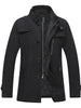 Jan | Herrenjacke aus Wollmischung mit Stehkragen