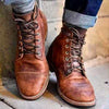 Lars | Herren-Schnürstiefel im Retro-Stil