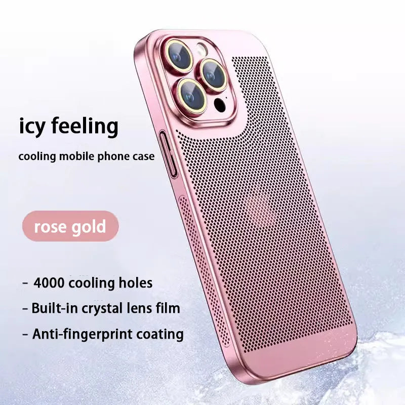 CoolTech™ - Ultraleichte hitzebeständige iPhone-Hülle mit innovativer Kühltechnologie.