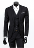Loek | 3-teiliges Herren-Set mit Business-Blazer, Cardigan und Hose