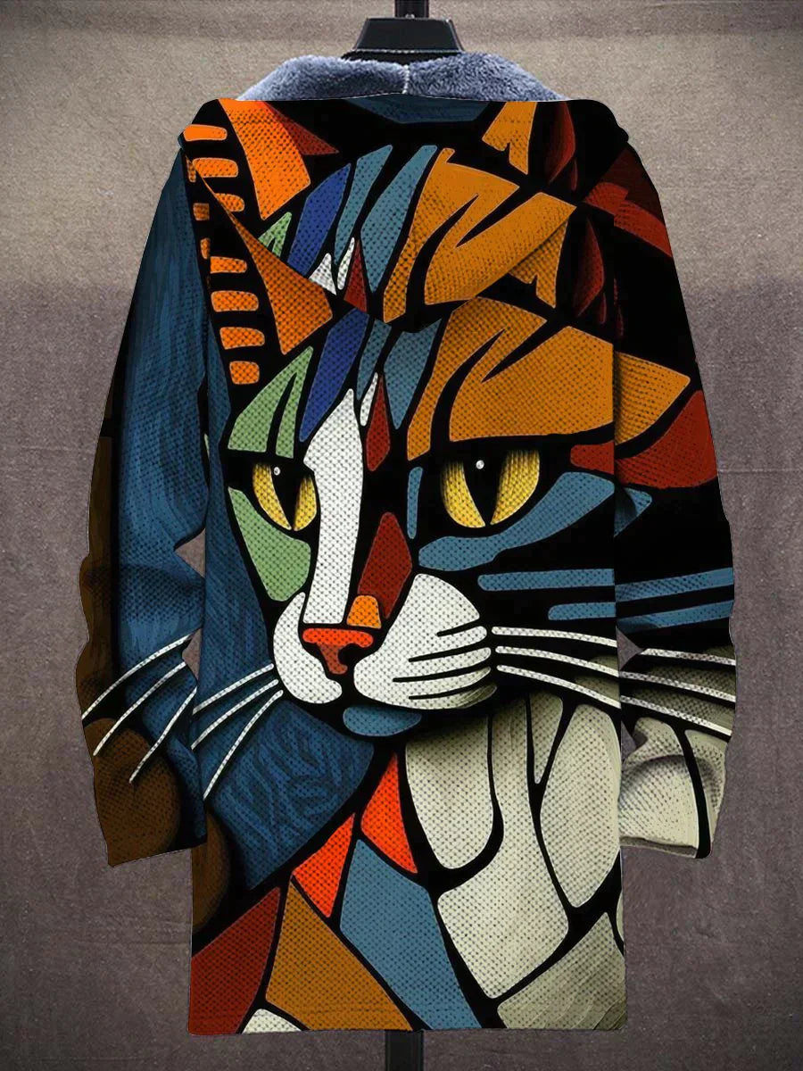 Ivaan | Herren-T-Shirt Im Katzen-Stil