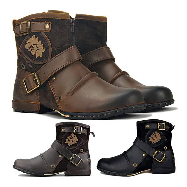 Luuk | Coole Reißverschluss-Stiefel