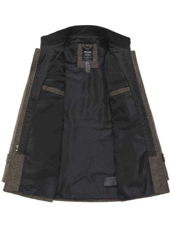 Jan | Herrenjacke aus Wollmischung mit Stehkragen