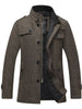 Jan | Herrenjacke aus Wollmischung mit Stehkragen