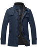 Jan | Herrenjacke aus Wollmischung mit Stehkragen