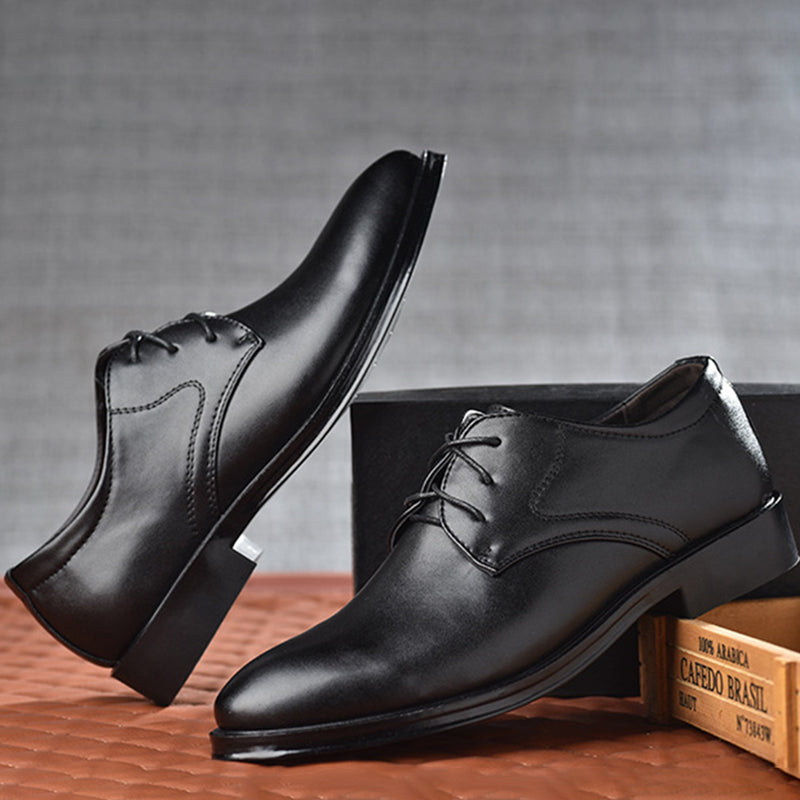 Thijs | Matte Leder Herren Schnürschuhe