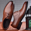 Thijs | Matte Leder Herren Schnürschuhe