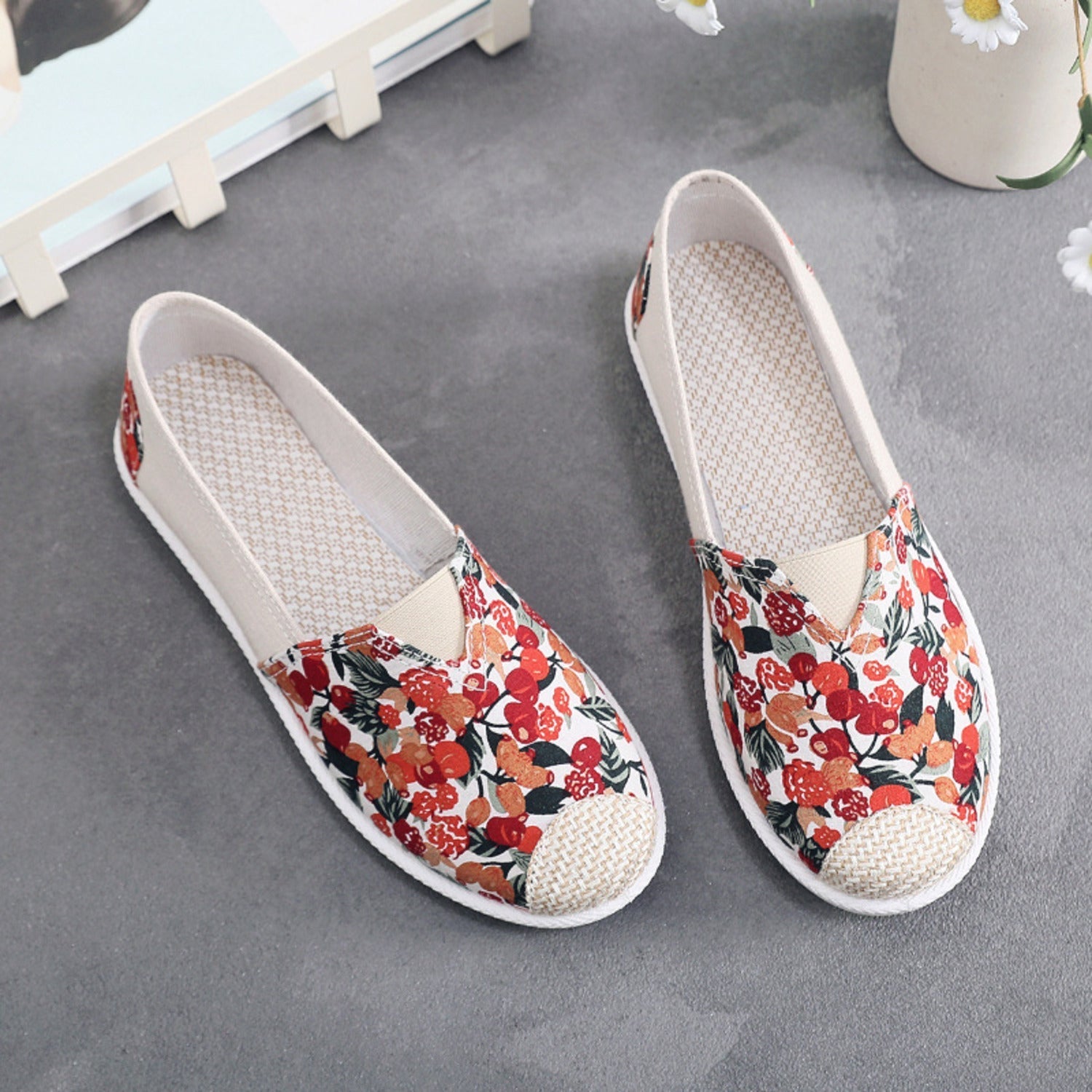 Fleur | Fleur Canvas-Espadrilles