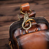 Lars | Gürteltasche aus Leder für Herren mit Magnetverschluss und verstellbarem Hüftgurt