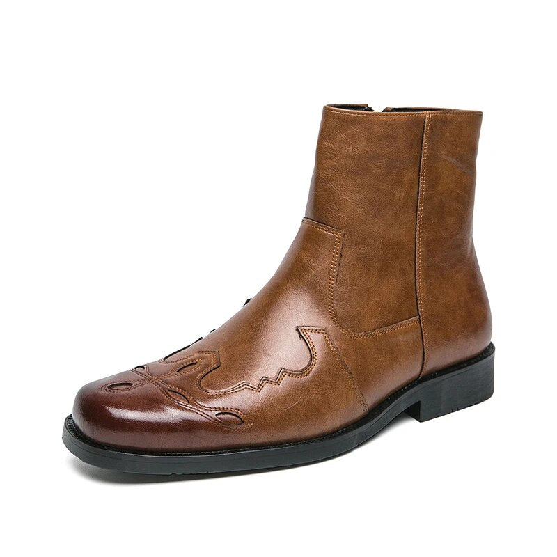 Bram | Klassische Cowboy Stiefel für Herren
