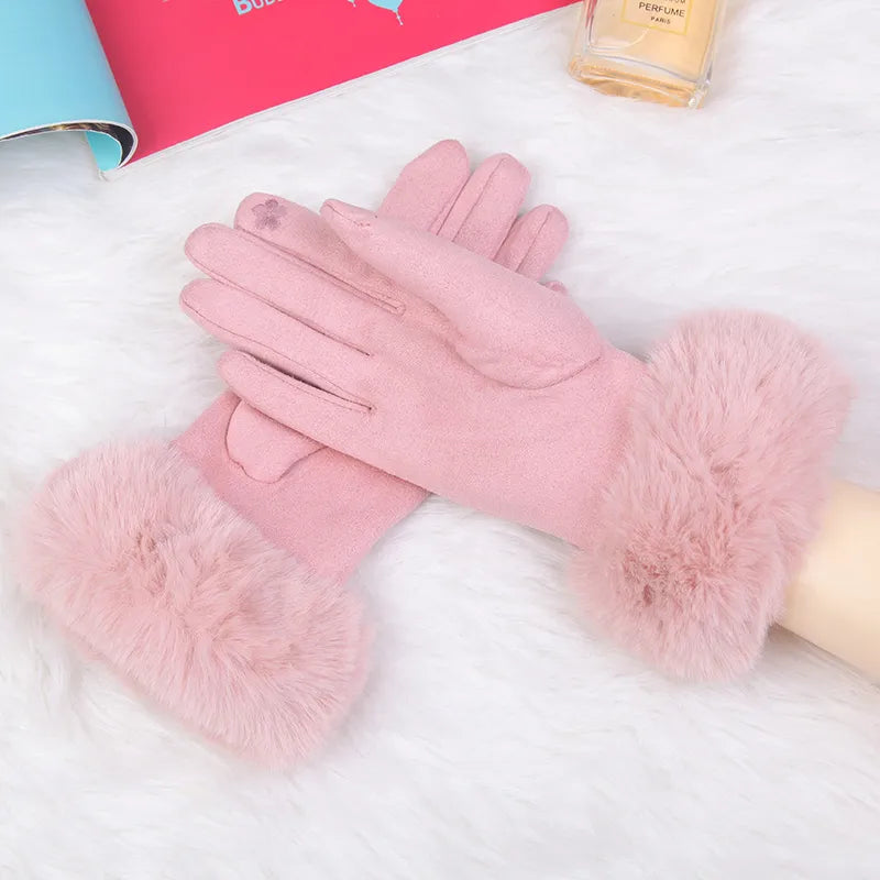Lotte | Klassische & Stilvolle Damen-Wildlederhandschuhe