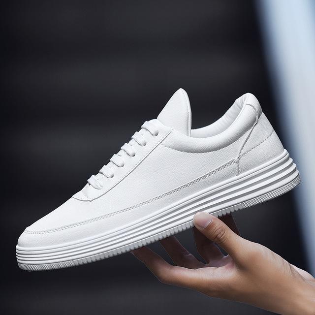 Sven | Legere Herren-Tennissneaker aus Leder