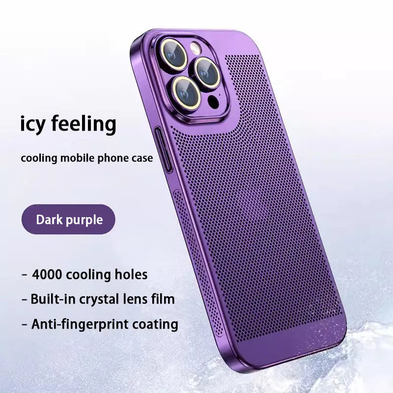 CoolTech™ - Ultraleichte hitzebeständige iPhone-Hülle mit innovativer Kühltechnologie.