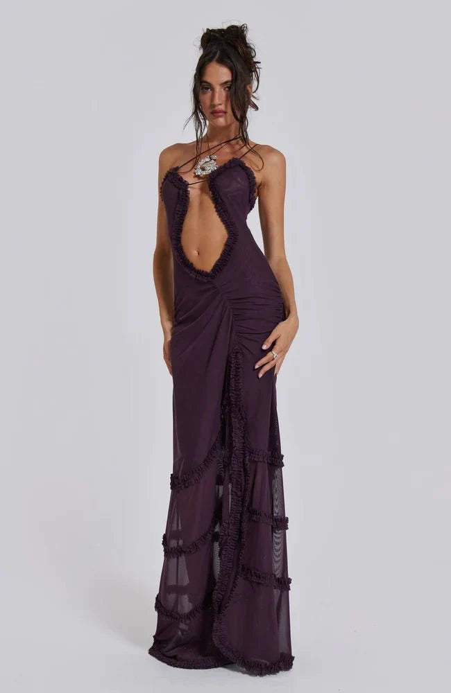 GoddessGlow™ - Strahlen Sie in unserem Sunrose Maxikleid