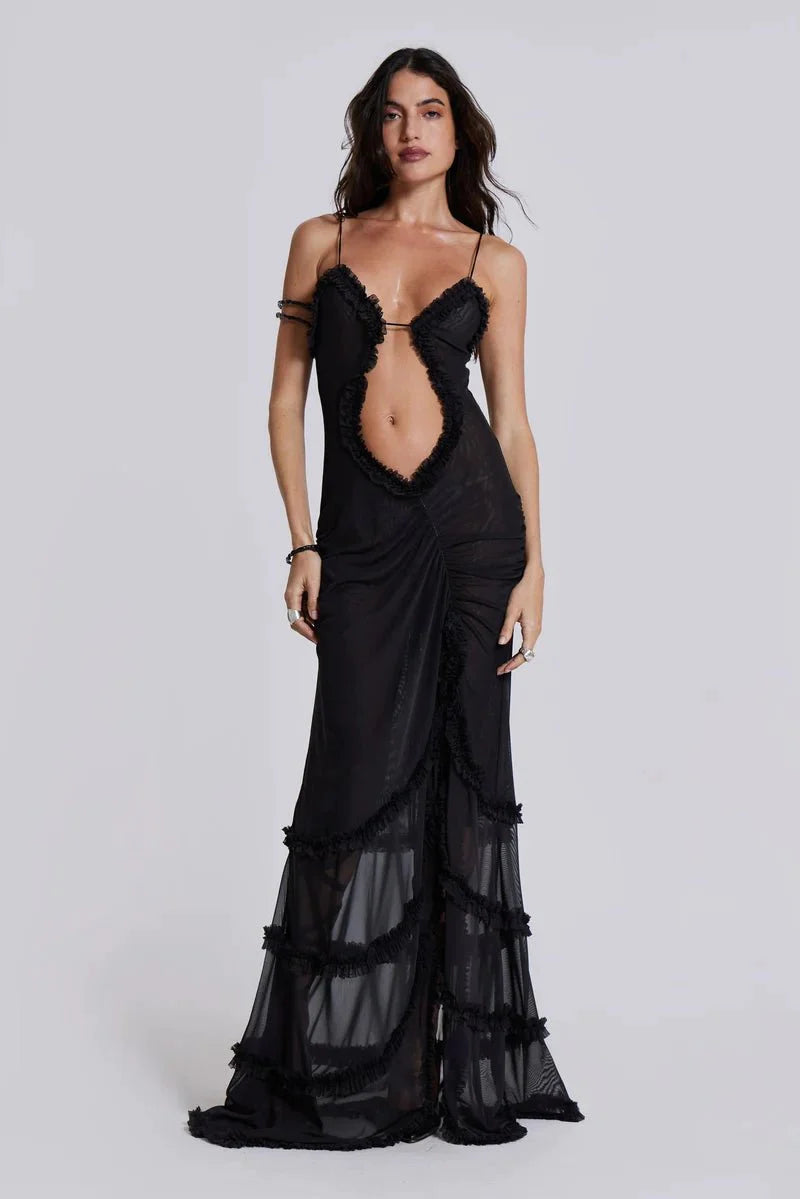 GoddessGlow™ - Strahlen Sie in unserem Sunrose Maxikleid