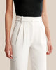 Saskia - Hose mit hoher Taille und weitem Bein