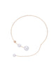 Nina | Clavicule-Kette mit Kunstperle