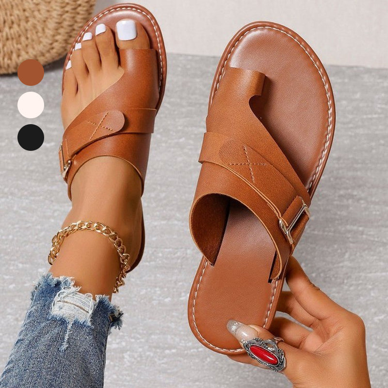ComfortSandals™ - Bequeme, modische Sandalen im Split-Toe-Stil!