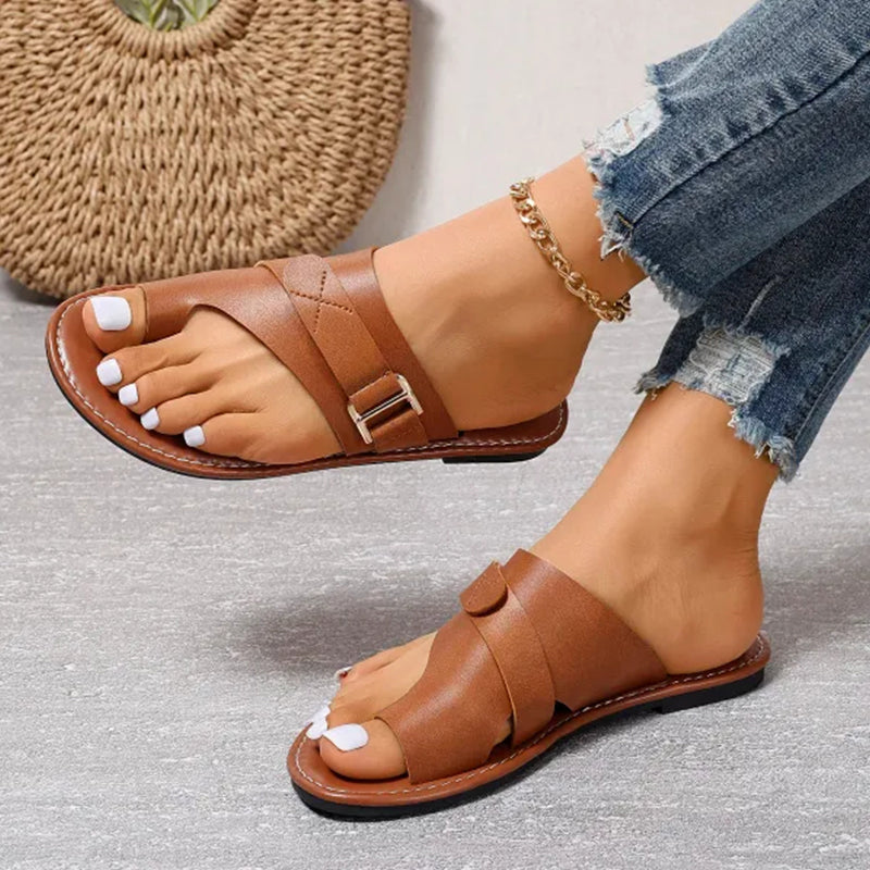 ComfortSandals™ - Bequeme, modische Sandalen im Split-Toe-Stil!