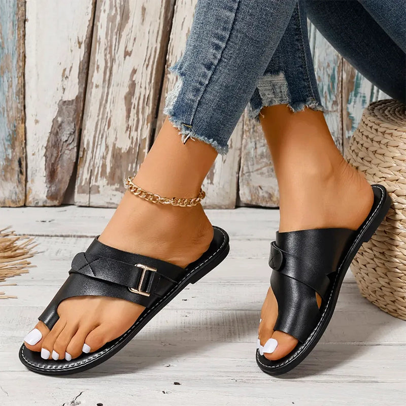 ComfortSandals™ - Bequeme, modische Sandalen im Split-Toe-Stil!