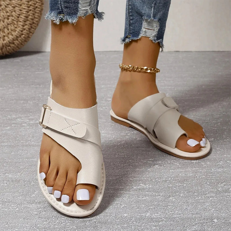 ComfortSandals™ - Bequeme, modische Sandalen im Split-Toe-Stil!