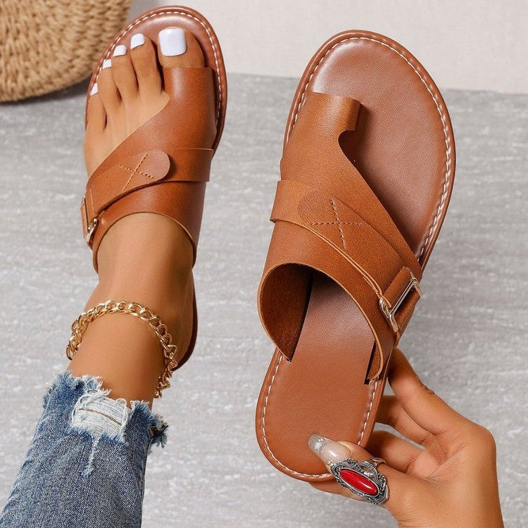 ComfortSandals™ - Bequeme, modische Sandalen im Split-Toe-Stil!