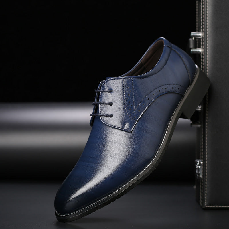Jelle | Elegante Herren-Schnürschuhe mit Brogue-Details
