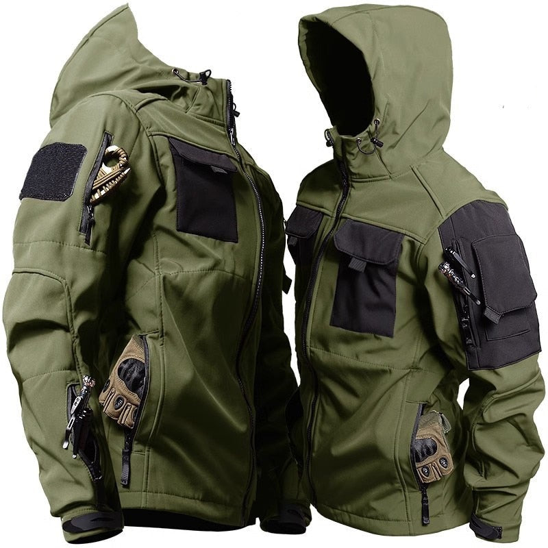 Ruben | Wasserdichte Unisex-Taktische Softshell-Jacke