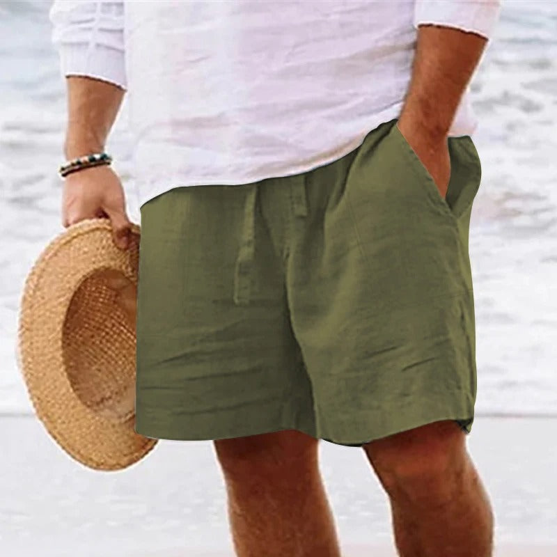 Jasper | Stilvolle Leinen-Herrenshorts