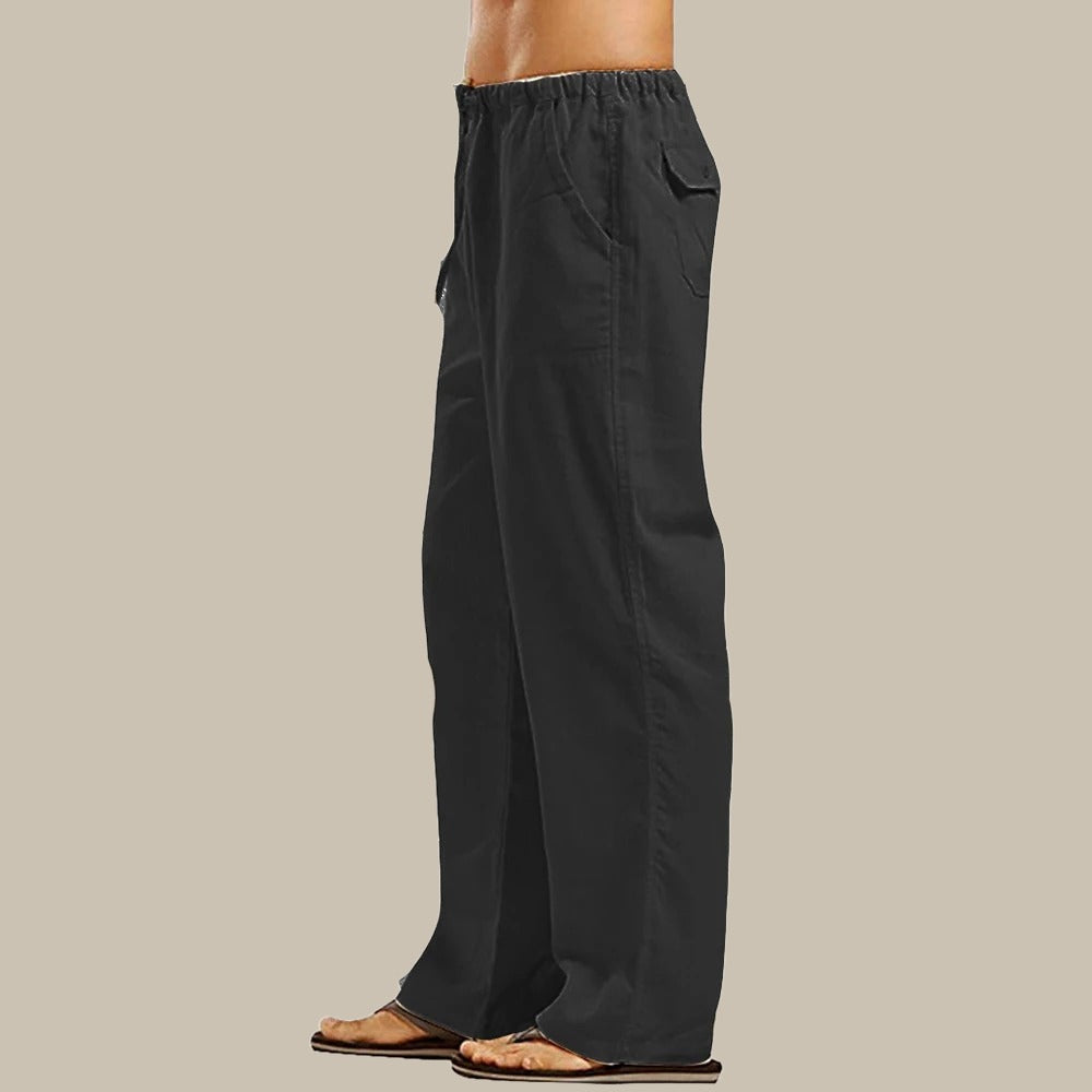 Daan | Stilvolle Sommer Leinenhose Für Herren