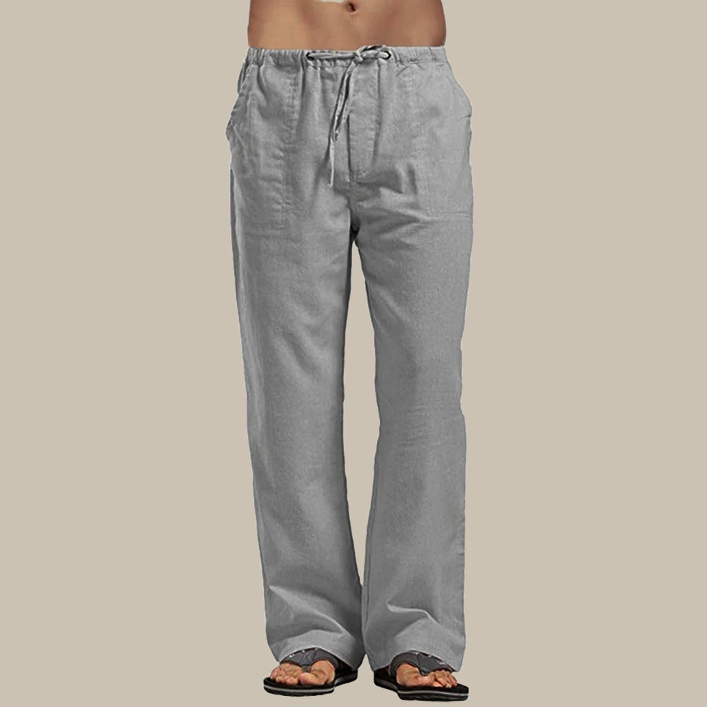 Daan | Stilvolle Sommer Leinenhose Für Herren