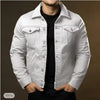 Jelle | Schwarze leichte Herren-Jeansjacke