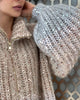 Lustrous™ Gestrickte Pulloverjacke mit Pailletten