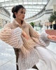 Lustrous™ Gestrickte Pulloverjacke mit Pailletten