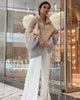 Lustrous™ Gestrickte Pulloverjacke mit Pailletten