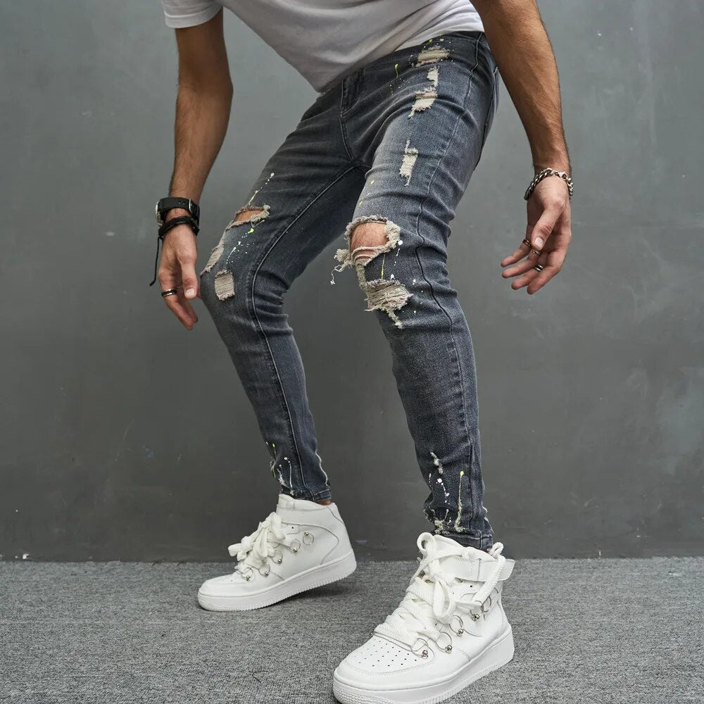 Jort | Elastische Slim-Fit Herrenhose
