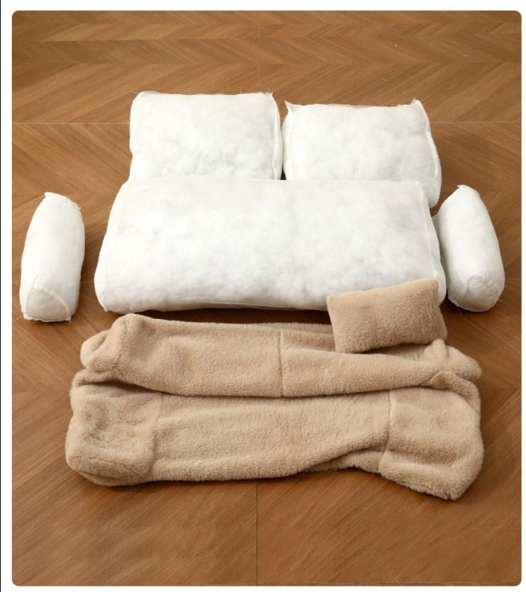 CozyNest™ - Luxuriöser Komfort für Ihr Haustier in einem plüschigen Kätzchenhaus | €40,- RABATT