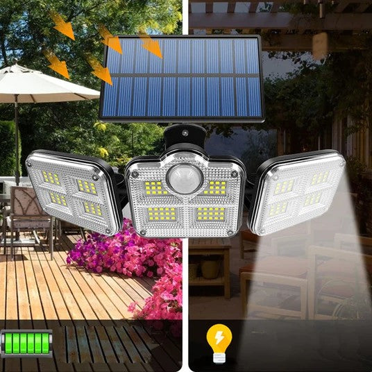 NaturalSunLight™ | Dreifache LED-Wandleuchte