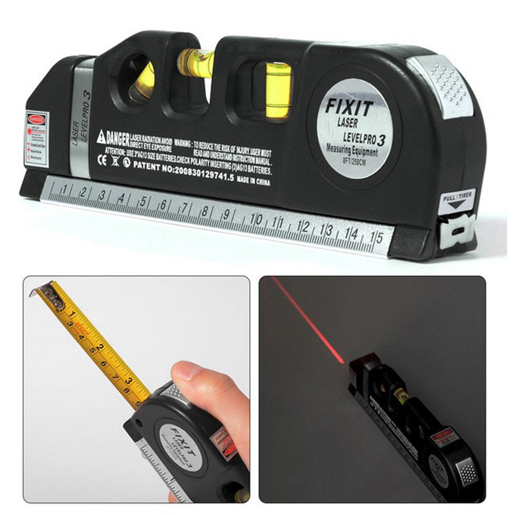 MeasureMaster™ | 4-in-1 Laser-Messwerkzeug Nivelliergerät