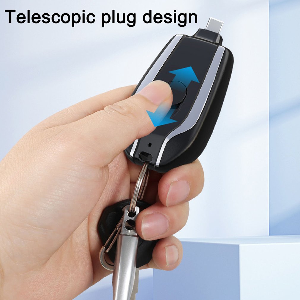 Schlüssel-Powerbank™ - Nie wieder ein leeres Telefon dank dieses Schlüsselanhängers